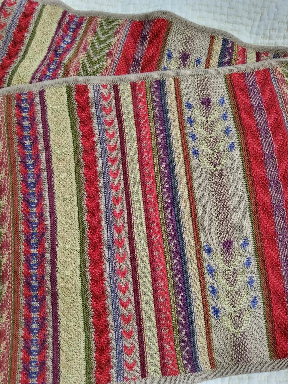 MFH Knit Baby Alpaca Silk Scarf